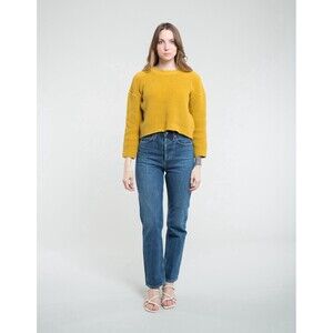 Ali Golden Knit Sweater